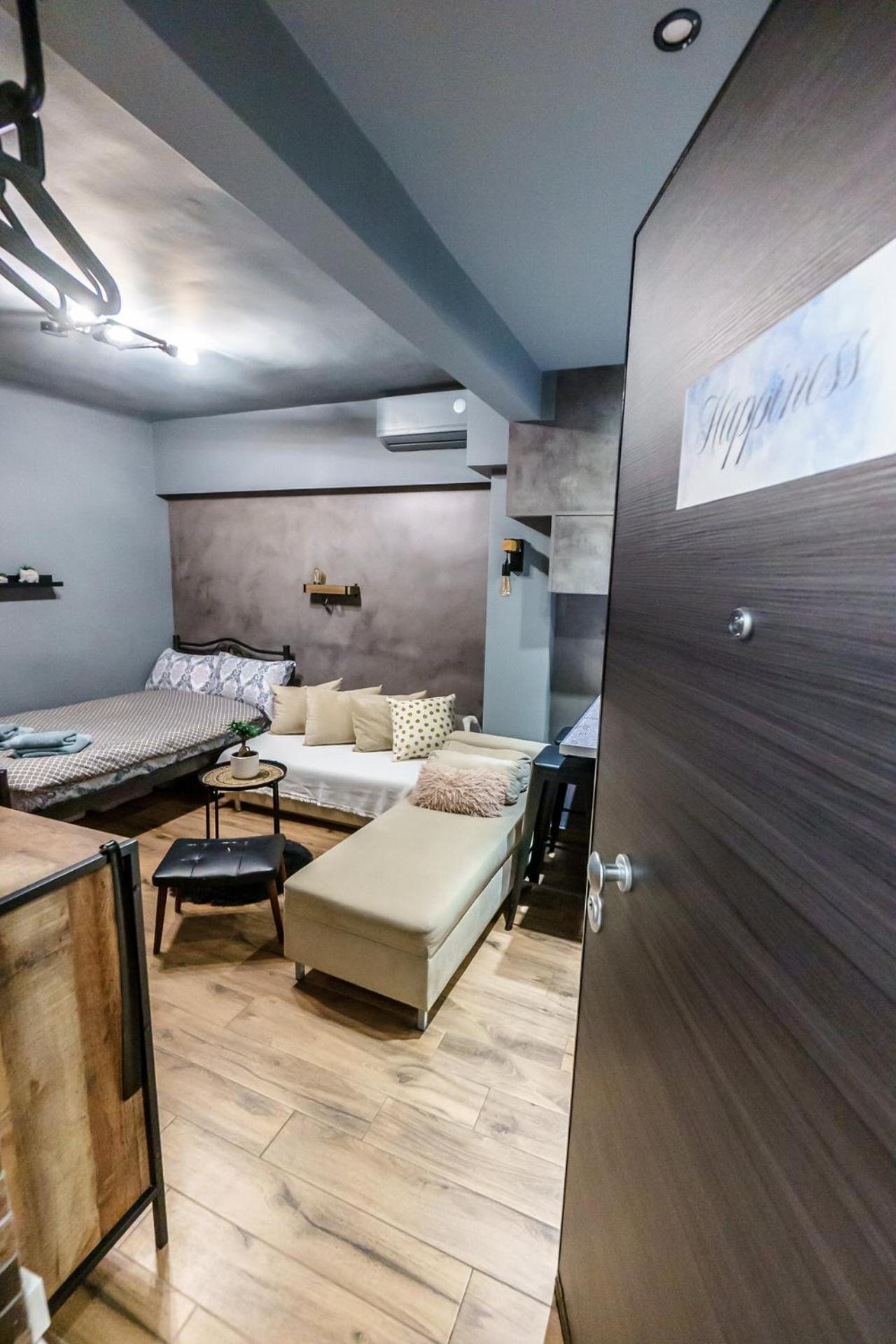 Happiness Studio With Terrace. Szaloniki Kültér fotó